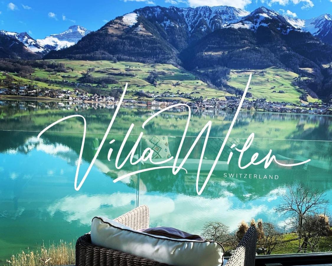Luxury Loft On Top Of Villa Wilen With Tremendous Views By The Lake Sarnen Exterior photo